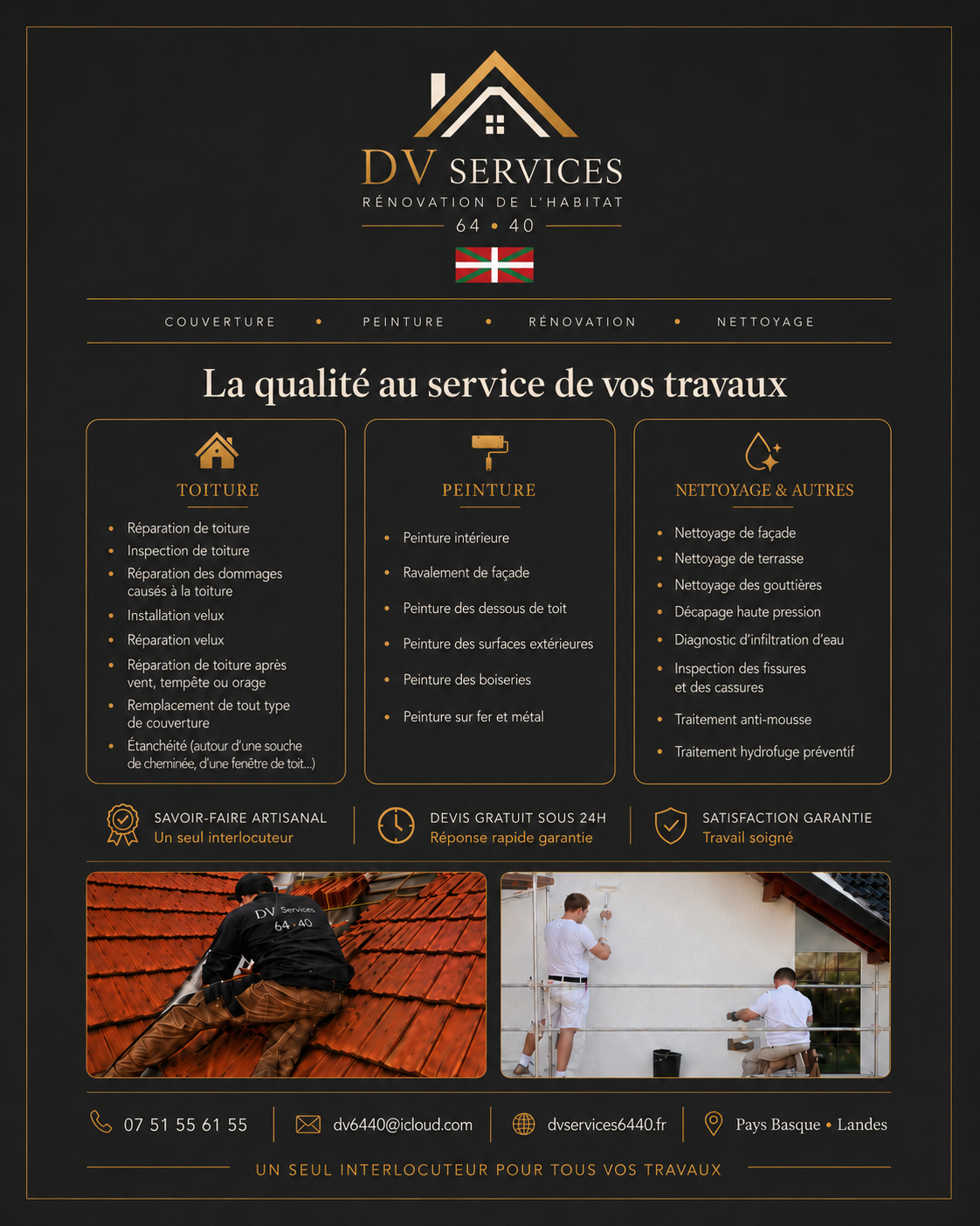 Flyer après sa transformation